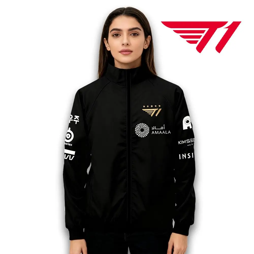 2025 World Championship T1 Team Jackets Jersey SKT Faker LCK