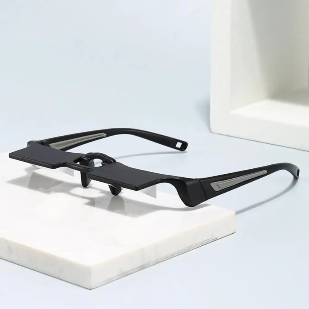 Horizontal Reading Eyewear Lazy Man Glasses Innovative Practical Horizontal Reading Refractive Eyeglasses