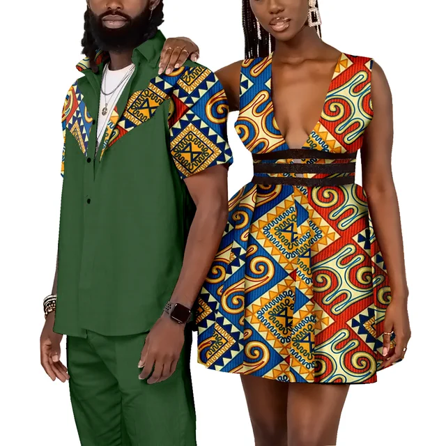 Deji Ankara Print Outfit