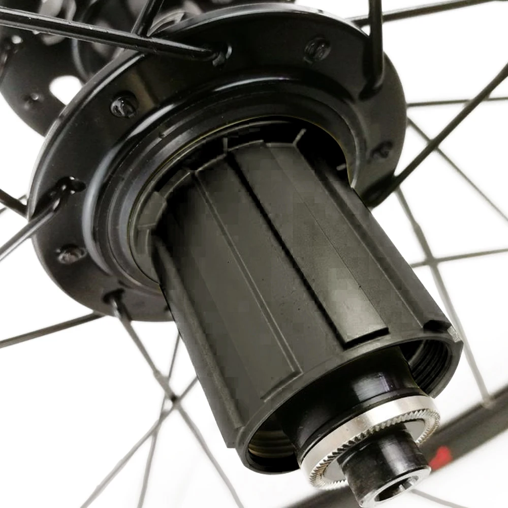 Pasak 700C Wheel Set 6-bolts Disc Brake 24 Holes Flat Spokes