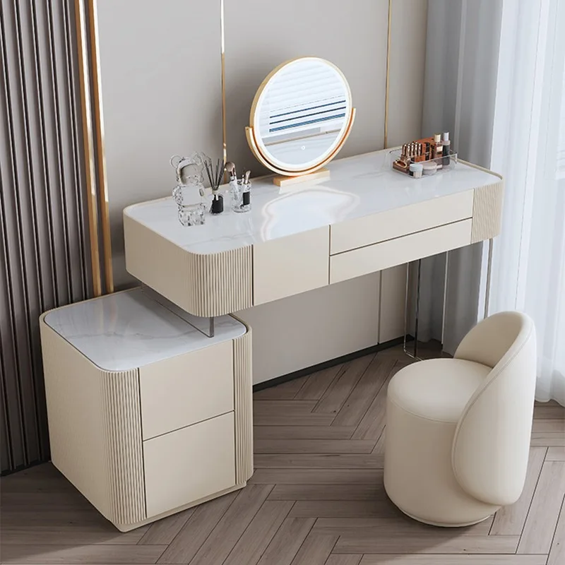 

Organizer Nightstands Dressers Vanity Bedroom Luxury Hotel Cosmetic Nordic Dressers Makeup Meubles De Chambre Furniture HDH