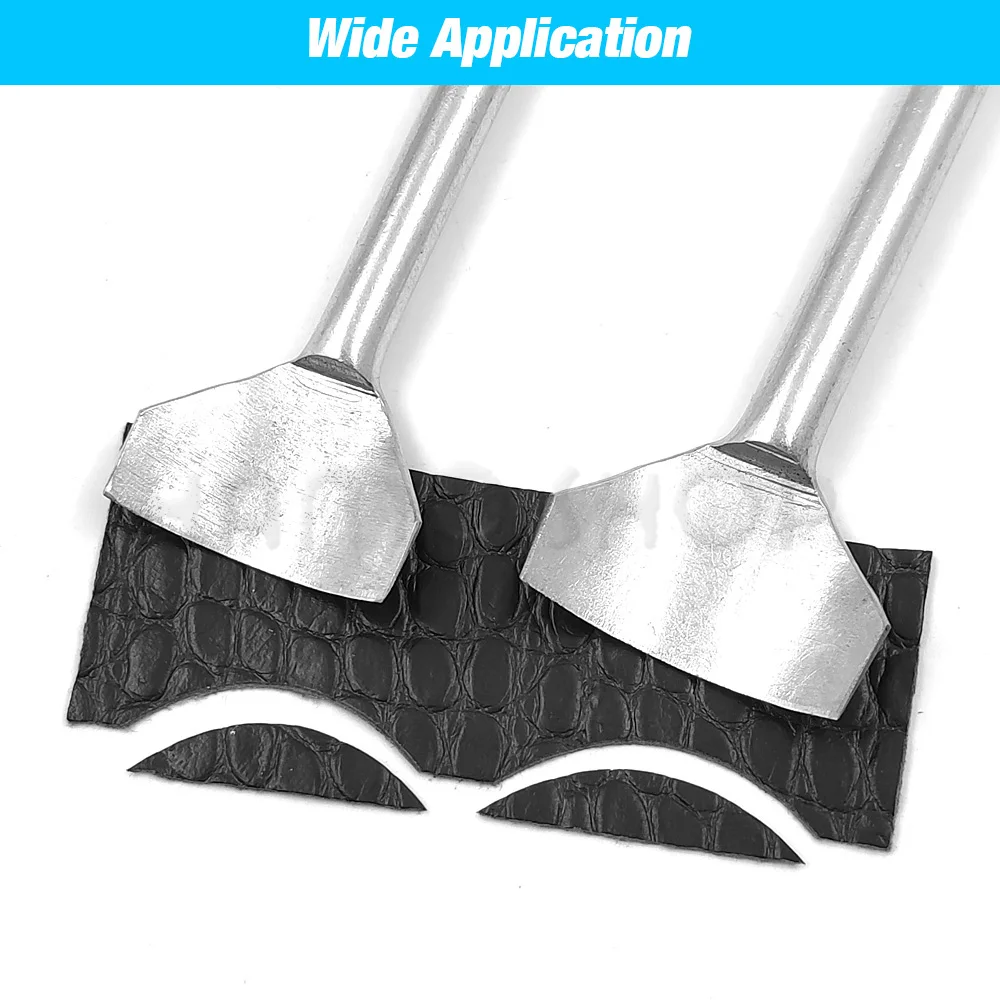 Half-Round Cutter Punch Tools Leather Craft DIY Leather Belt Wallet Strap Cowhide Punches Set Leathercraft Tools 1PC leather craft tool kit,leather craft tool,leather punches,leather craft tools,leather tools