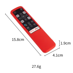 Silicone Protective Remote Control Case (Red)