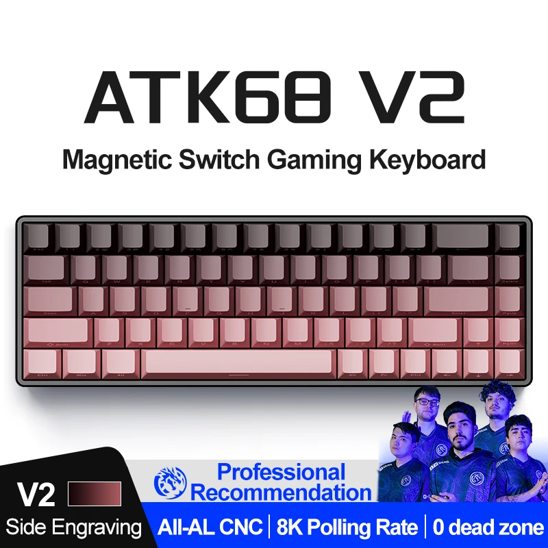 VGN-ATK68 v2 Pro Gateron磁気スイッチ,機械式ゲーミング