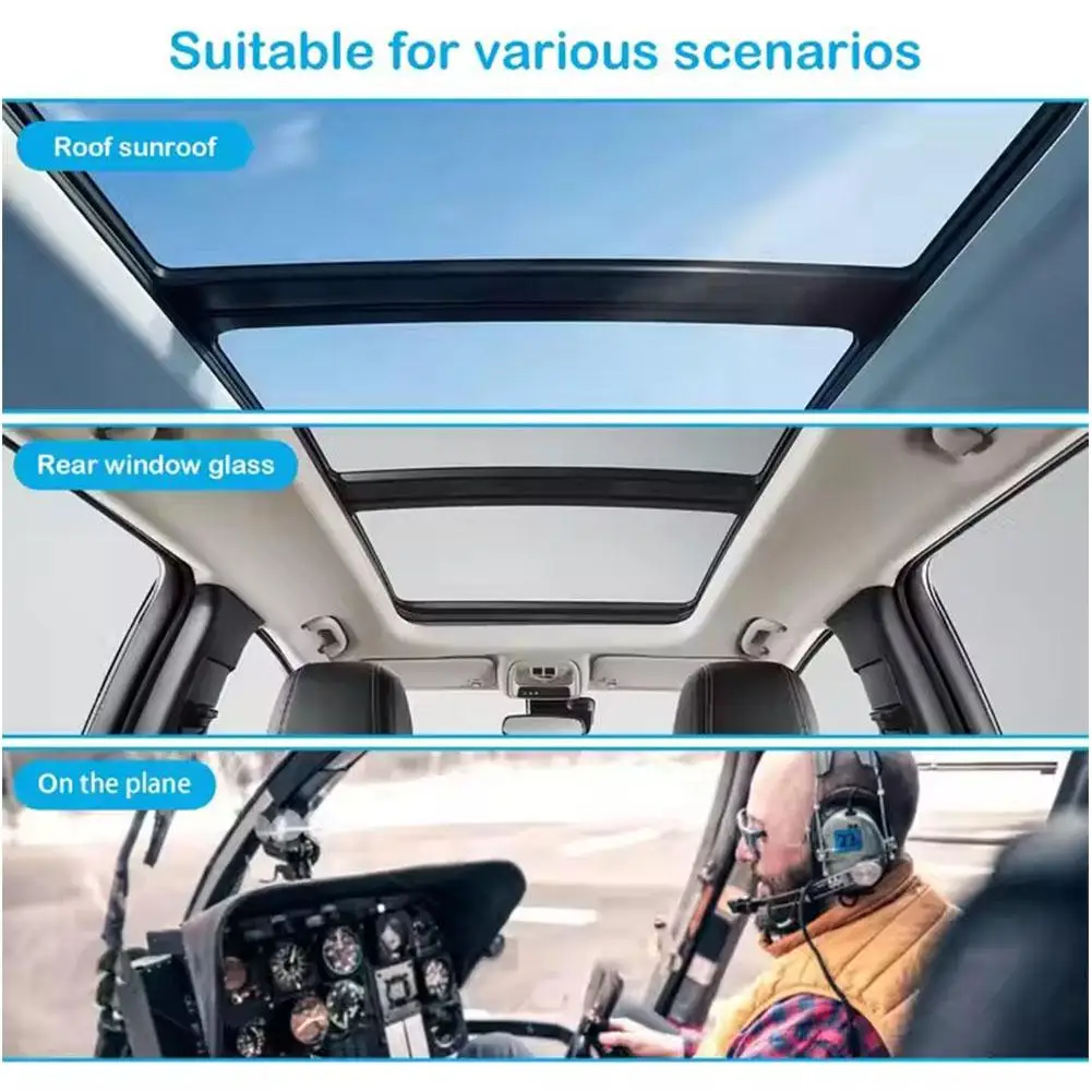 For Starlink Mini Sunroof Suction Cup Car Mount starlink mount bracket Flexible Adjustment With Four Suction Cup Bases Stable Car Bracket