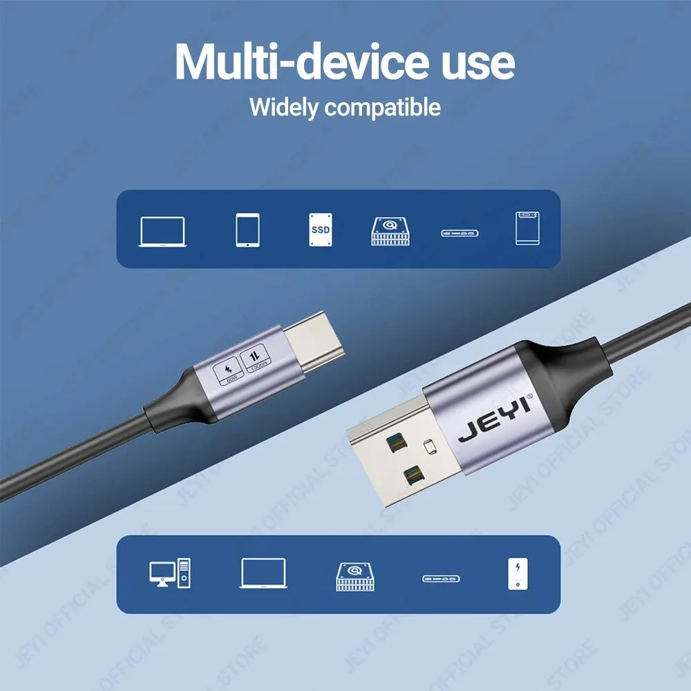 รูปสินค้า สายชาร์จ USB-C 60W ชาร์จเร็ว 10Gbps