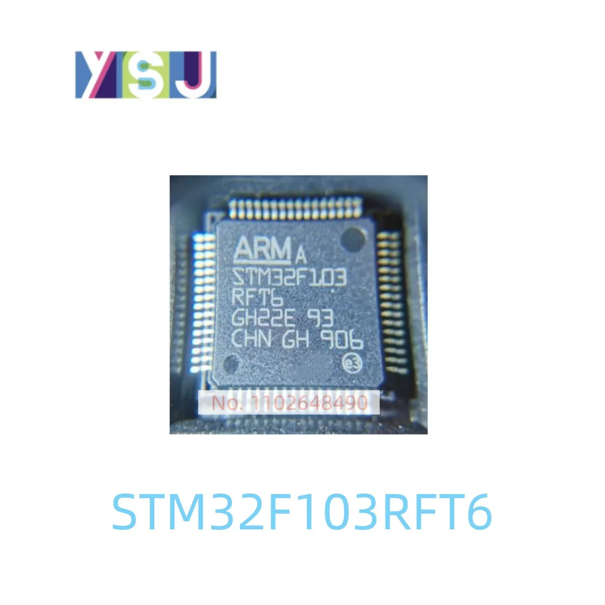 

STM32F103RFT6 IC Brand New Microcontroller EncapsulationLQFP64