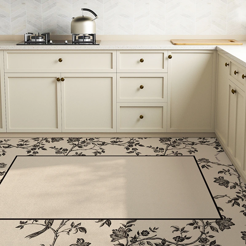 

Absorbent Diatom Mud Floor Mat, Non-Slip Area Rugs, Kitchen Carpet, Bathroom, Laundry Room, Home Large Size Rug