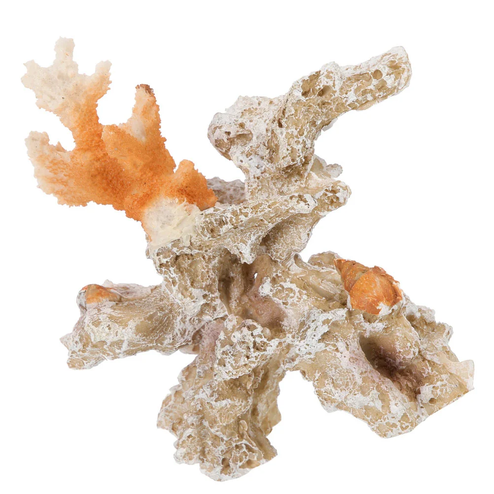 

Fish Tank Coral Ornaments Artificial Aquarium Plants False for Freshwater Resin Reef Decor