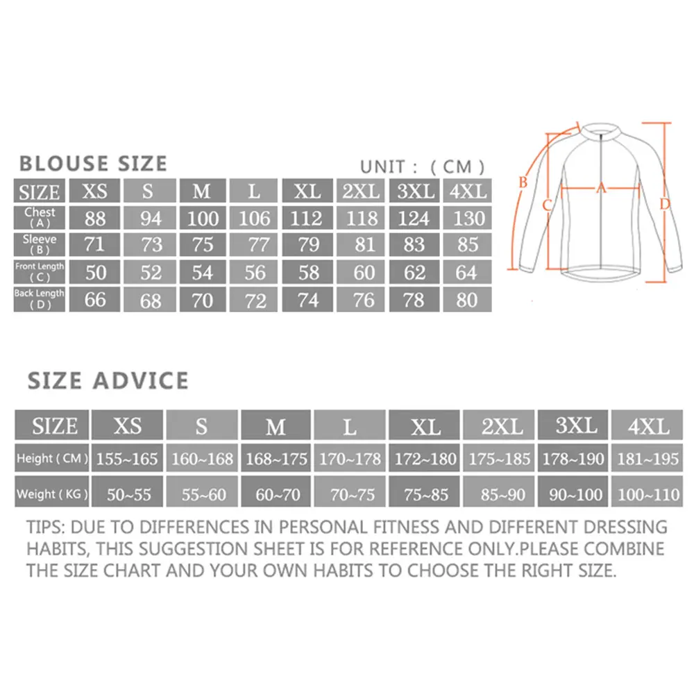 Cycling Jersey Men CARTOON CAT Bike Tops MTB Bicycle Shirt Mountain Road Riding Clothing Summer Long Sleeves Cycling Jacket - 6