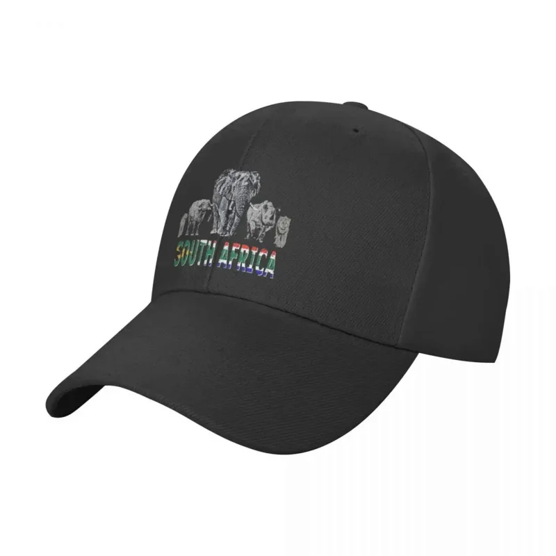 

Africa's Big 5 for South Africa Wildlife Fans Baseball Cap Golf Uv Protection Solar Hat Hats For Women Men's