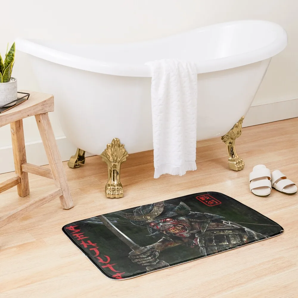 

black Maidens Senjutsu Bath Mat Water Absorbent Carpet For Shower