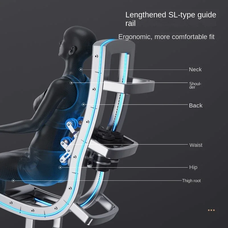 C17 human touch massage chair oem 4d sl track extra long full body thai stretch premium massage chair 5