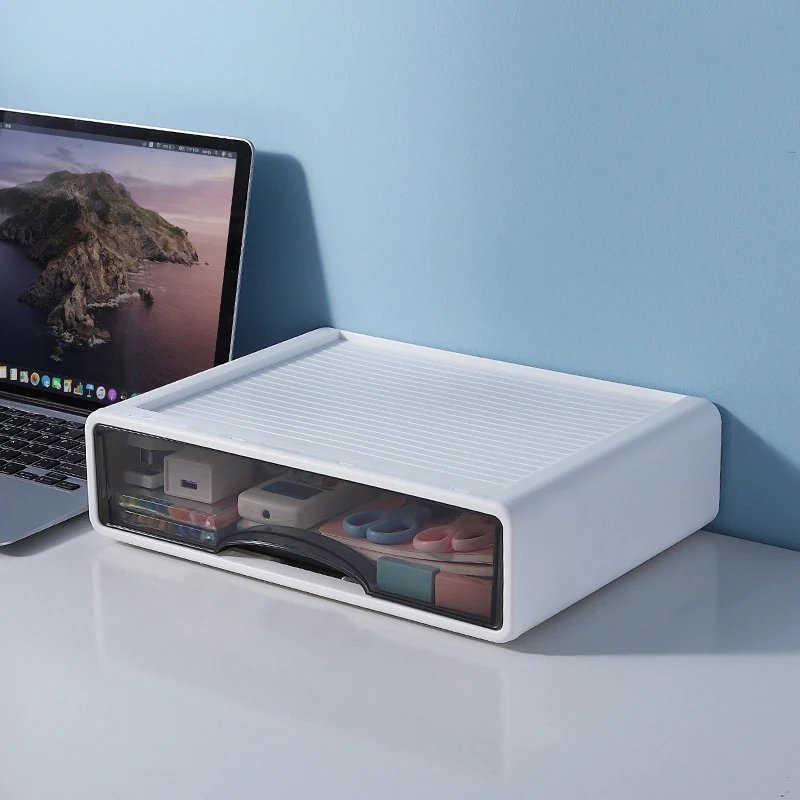 Description Picture 6 of itemDrawer Style Desktop Storage Box Cosmetics Dormitory Stationery Sorting Desk Storage Rack -1 piece