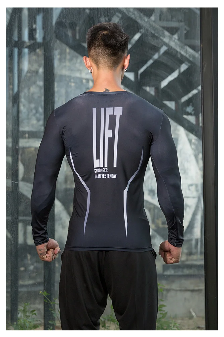 Einfaches Sport-T-Shirt für Herren, vier Jahreszeiten, atmungsaktiv, schnell trocknend, geeignet für Fitnessstudio, Fitness, Outdoor-Sport, Alltag, Freizeit – Detail 10