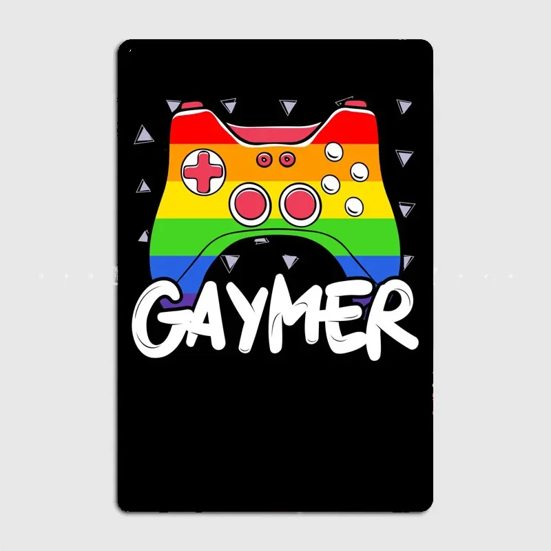 

Gaymer видеоигра Радуга винтажные домашние плакаты комната фермерский стена Кошка знак страйкбол фисташки armasdecor