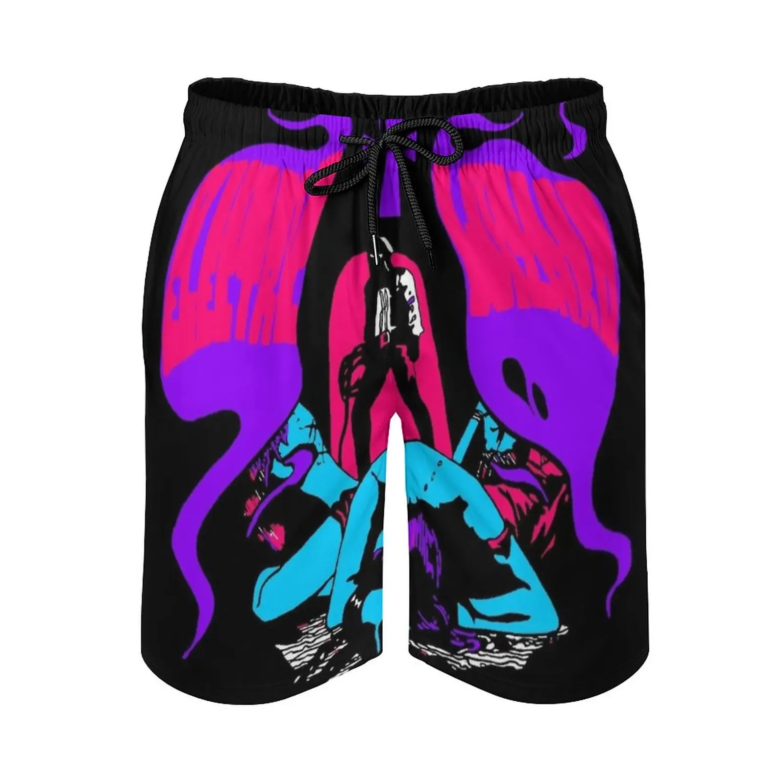 

Мужские пляжные шорты Electric Wizard-Whip, пляжные шорты, Бермуды, шорты для серфинга, электрические волшебники, цветные кнуты