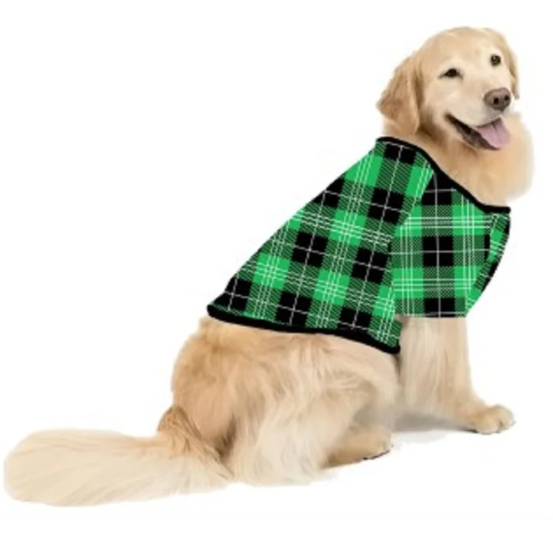 thumbnail image 5 of Conjuntos de pijamas familiares a juego 2024 Árbol de Navidad Padre Madre Niños Conjuntos de pijamas para bebés Ropa de pijama navideña para mamá, yo y perro a cuadros, 5 of 5