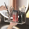 Makeup Brush Holder Makeup Organizer Cosmetic Storage Box Lipstick Eyebrow Pencil Display Stand Acrylic Transparent Plastic Box 1