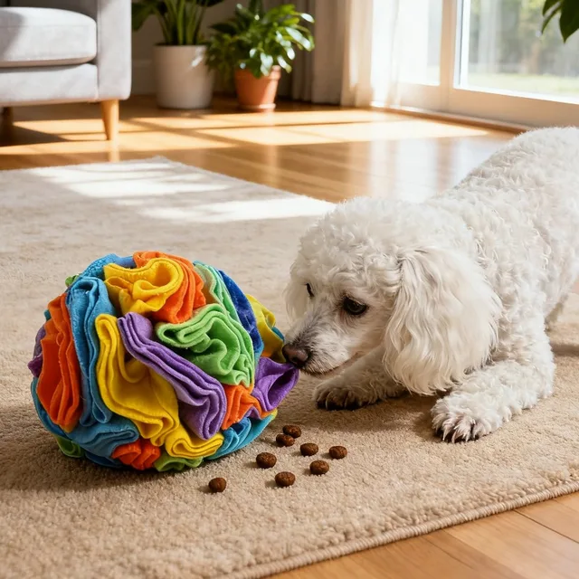 Interactive Dog Toys To Keep Them Busy Snuffle Ball for Small Dogs Mental Stimulation Nose Work Treat Game for Pet Dog Toys Interactive Dog Toys To Keep Them Busy Snuffle Ball for Small Dogs Mental Stimulation Nose Work Treat Game for Pet Dog Toys