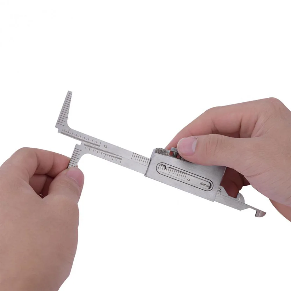 Stainless Steel Pipe Welding Gauge - Measures 0-6mm Internal Misalignment, Inch & Metric
