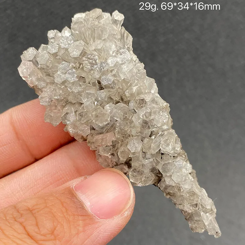 100% natural columnar transparent calcite raw stone mineral specimen healing crystal collection