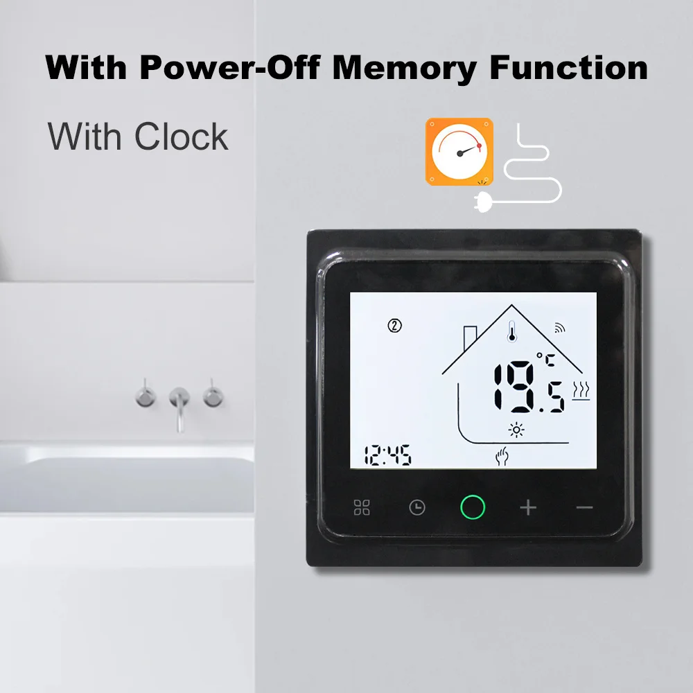Smart WiFi Thermostat for Temperature Control and Remote Management