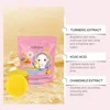 Turmeric Face Cleanser 40pcs Turmeric Kojic Acid Facial Exfoliating Cleansing Pads Reduce Dark Spots Skin Brightening Face Wash 6