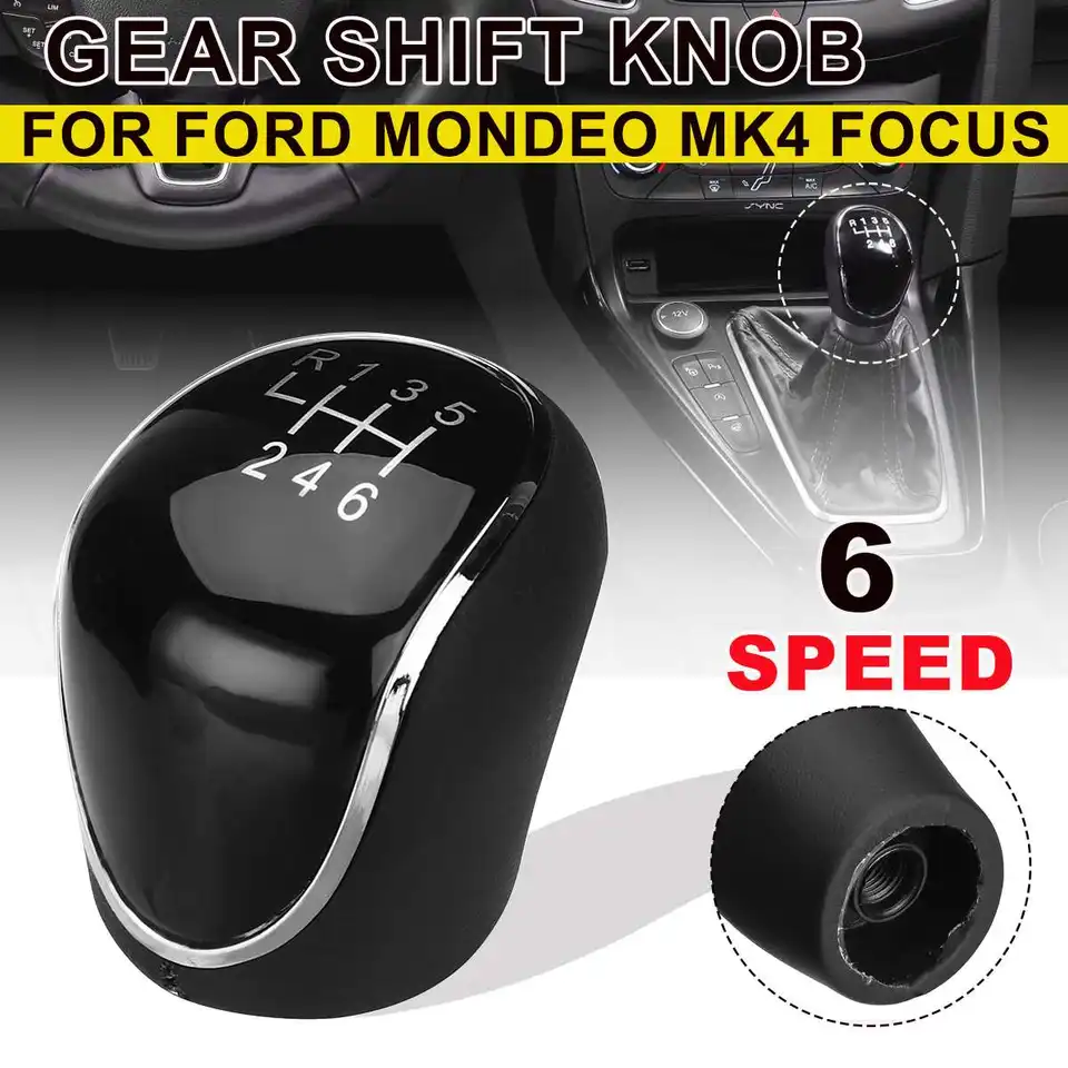 Pommeau Levier Vitesse 6 Vitesses Pour Ford C-Max, Focus Mk2/Mk3, Grand C-Max, Galaxy, Kuga - 1798600/1803356