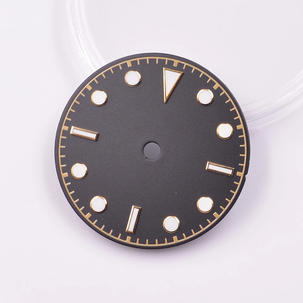 29mm Frosted Sterile Dial Luminous Dial Fit NH35 NH36 ETA2836 2824 PT5000 ST2130 Miyota 8205 8215 Movement Watch