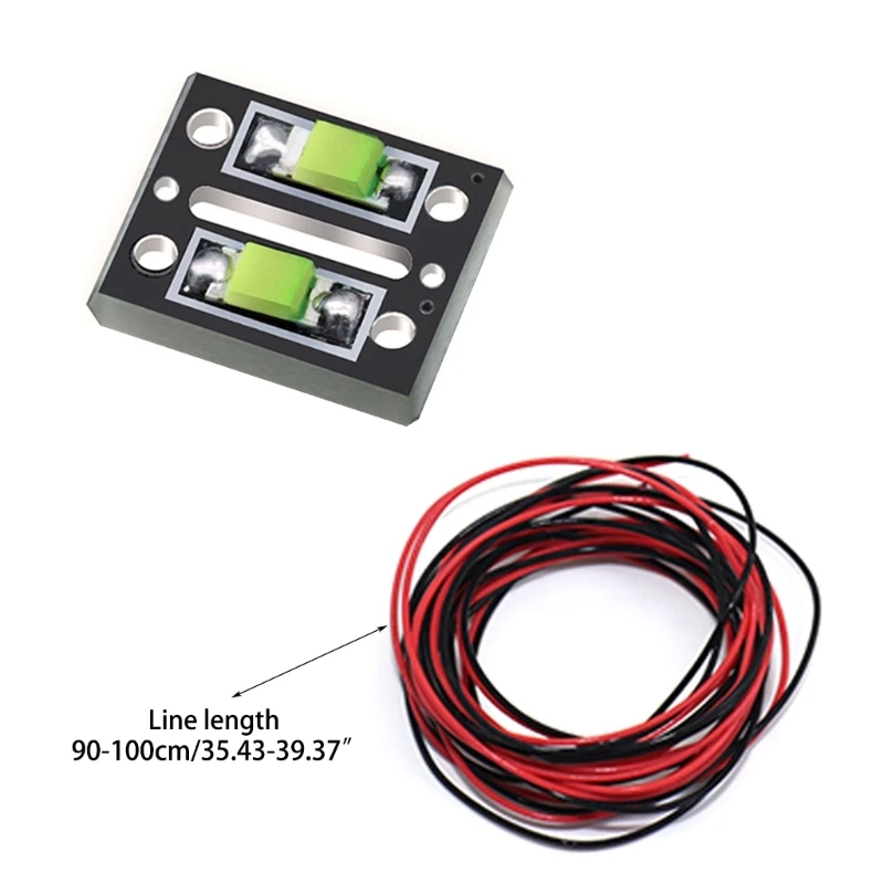 VORON 0.2 Hotend 램프 핫 엔드 노즐 조명의 새로운 기능 3D 프린터 액세서리 5V 와이드 전압 LED 백색광 교체
