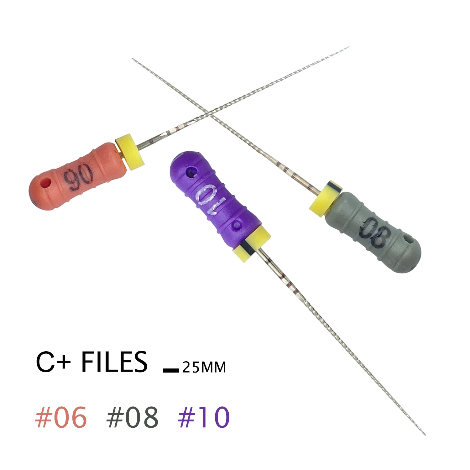 Well CK 6 ピース/箱歯科 C+ ファイル 25 ミリメートル歯内療法