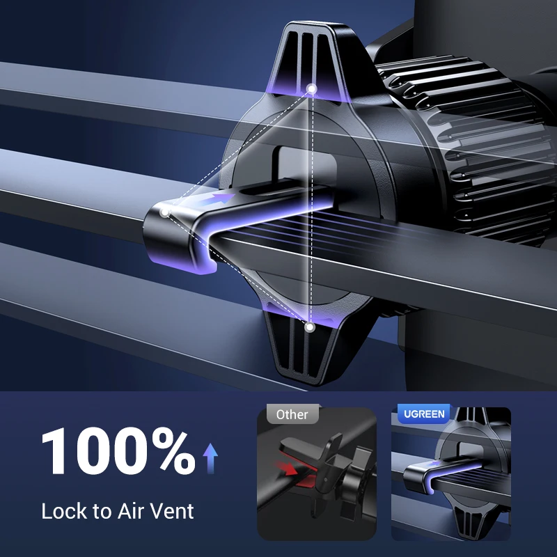 【New-in Sale】UGREEN Car Phone Stand Air Vent &  Gravity Dashboard 3 in 1 Car Phone Holder For iPhone 15 14 13 Pro Xiaomi Samsung