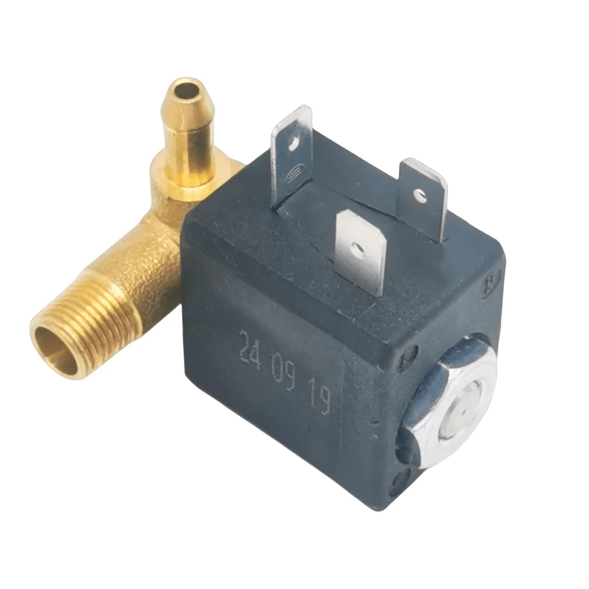Jiayin JYZ-3 Normally Closed N/C AC 230V 8bar G1/8" Brass Iron Steam Water 2 Position 2 Way Steamer Gas Solenoid Water Valve