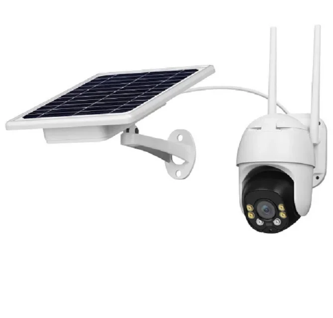 

2021 New Outdoor IP67 Wireless Solar Powered Motion Detection Smart Security PTZ Camera Built-in Batteries WiFi
