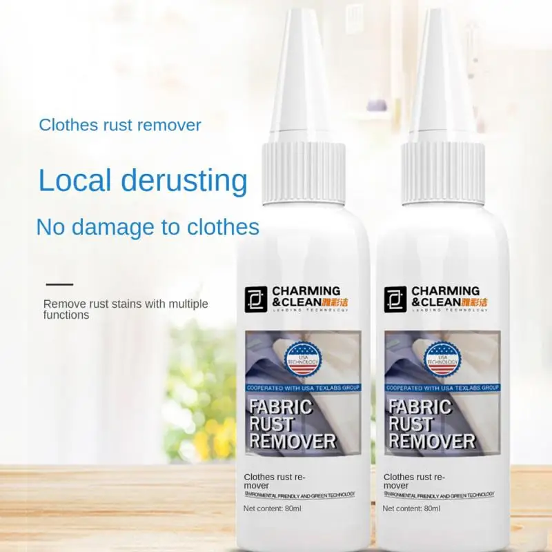 Rust Remover For Clothing Repair Clean Foam Spray Waterless Clothing Household Cleaning Chemicals Fabric Rust Remover In Stock