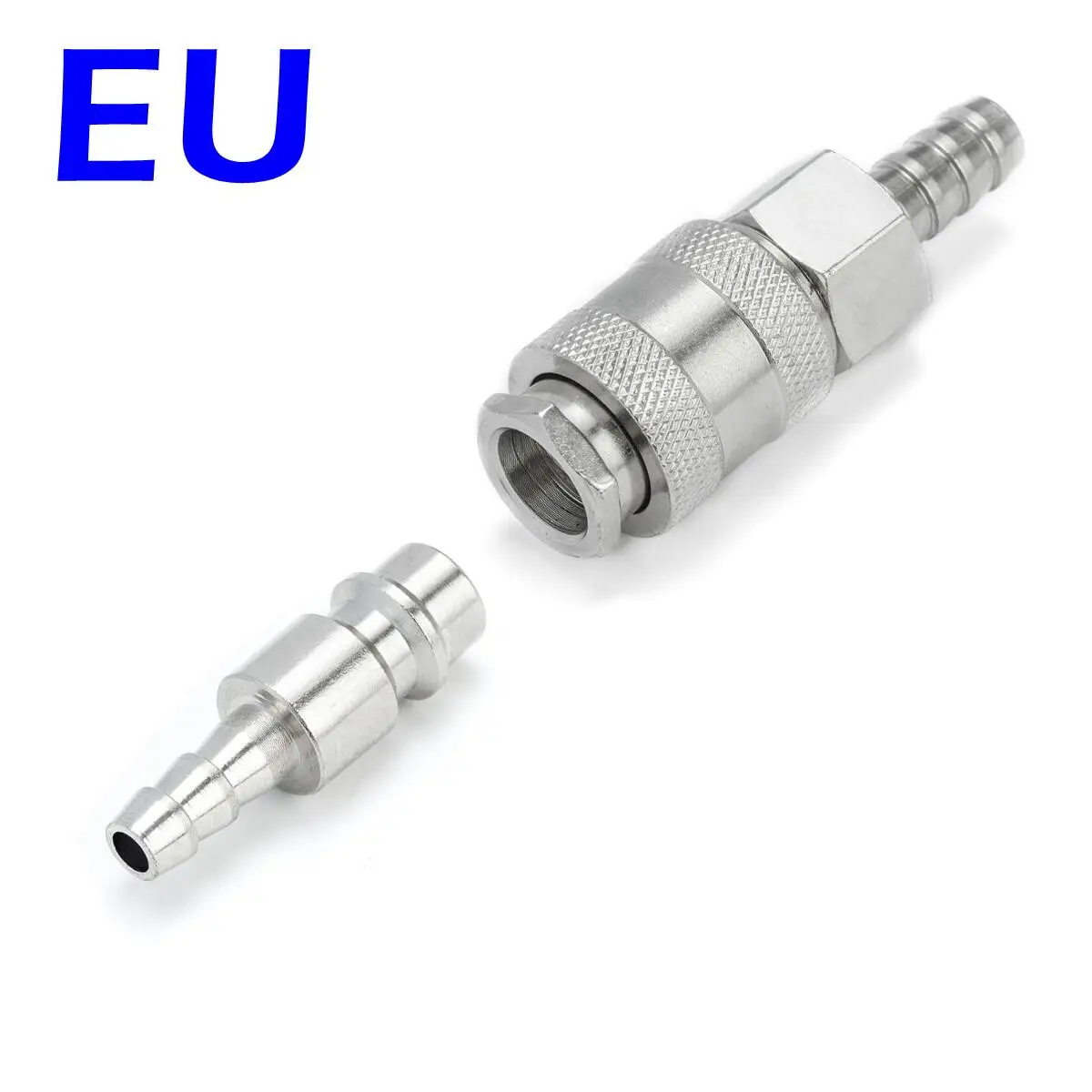 1 ชุดยุโรป EU ประเภท PNEUMATIC FITTING Connector Quick Coupler สําหรับ Air Compressor ท่อ Barb หัวฉีด SH PH 6 มม.8 มม.10 มม. 1