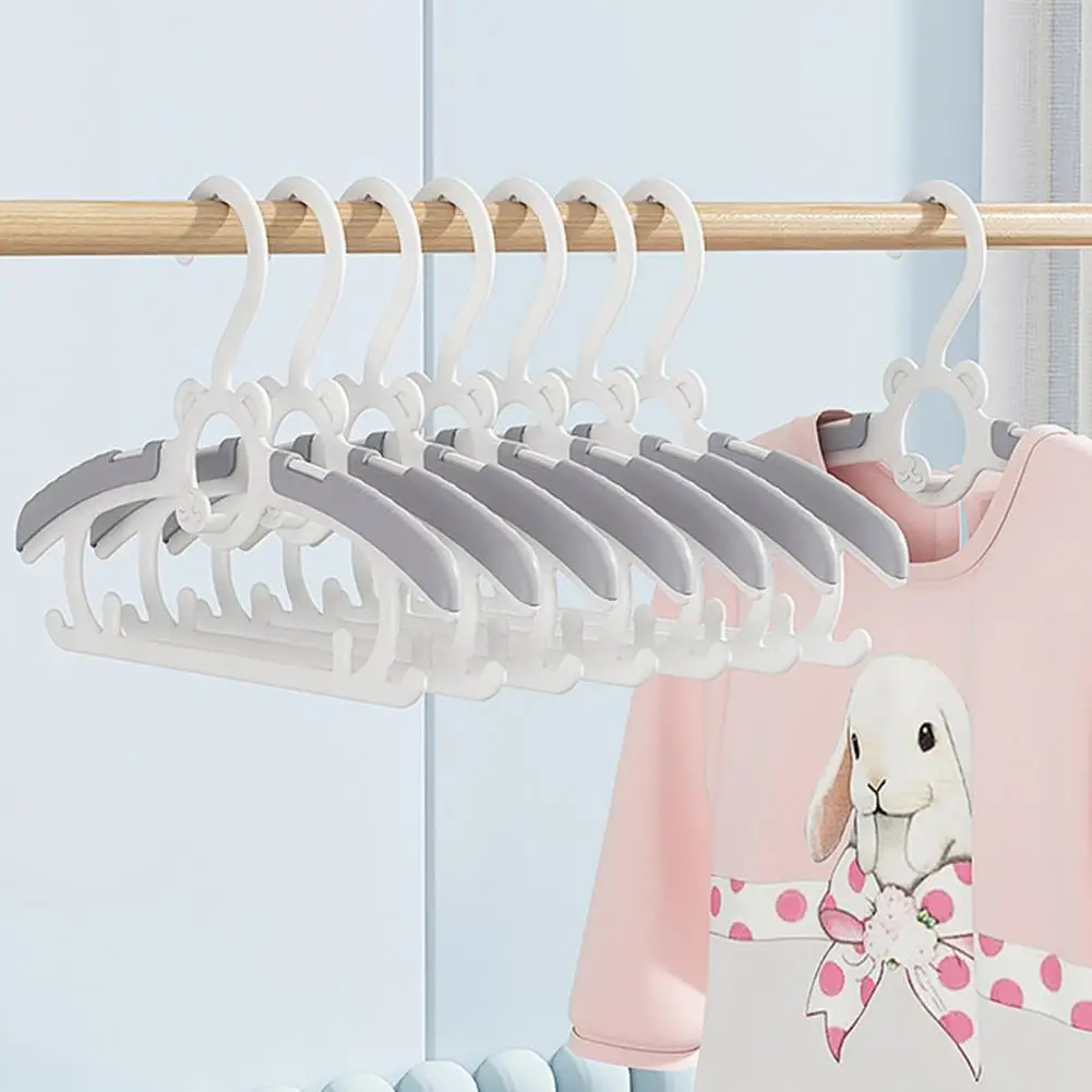 40-Pack Adjustable Baby & Kid Clothes Hangers - Space-Saving