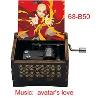 Music Theme Avatar's Love Music Box Anime Avatar The Last Airbender Aang Cartoon Fans Boys Family Christmas Gifts Home Decor 2