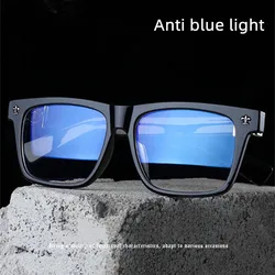 JUNHANER Fashion Brand Design Anti Blue Light Blocking Men Woman Photochromic Reading Glasses With Diopter+0.5 +1.50 +2.00 +2.50