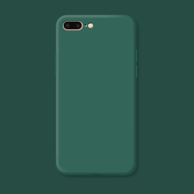 Für iphone 7 Plus 8 Plus Original Fall Für iphone 7Plus 8Plus Stoßfest TPU Flüssigkeit Silikon Schutzhülle Telefon Zurück abdeckung Fall – Detail 10