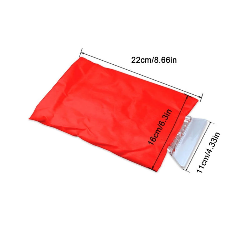 Car Windshield Ice Scraper Mitt Waterproof Snow Shovel Brush With Warm Gloves Scratch-Free Snow Removal Tools for Car Cleaning windshield shovel,snow ice scraper,ice deicing tool