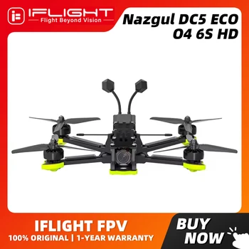 iFlight Nazgul DC5 ECO 6S O4 Pro HD Drone BNF with O3 Air Unit V1.1 Digital HD System / BLITZ ATF435 E55S Stack for FPV 1