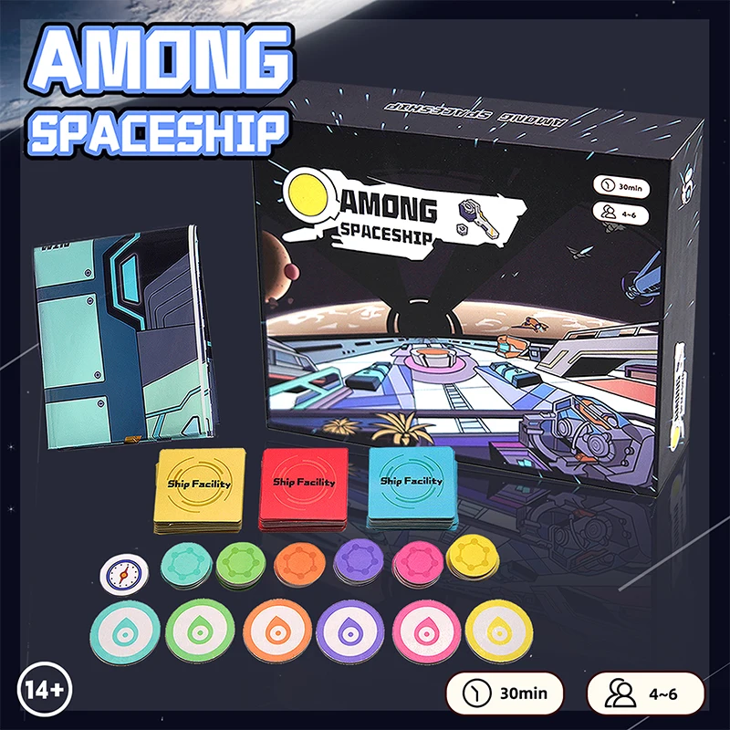 Galactic Strategy Board Game &ndash; Showcase Your Disguises and Skills for 4-6 Players, Perfect for Teens and Adults, Ideal Holid