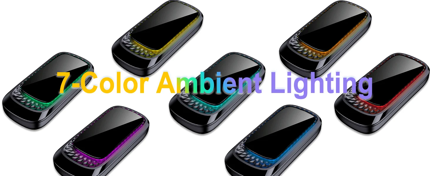 7-Color Ambient Lighting