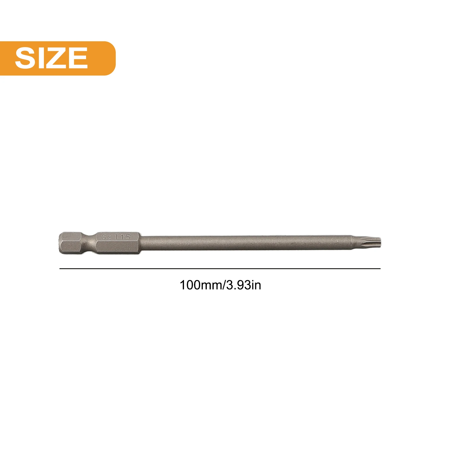 1PC 100mm Lange T8-T40 Magnet Torx Bits Set Elektrische Schraubendreher Kopf T8,T10,T15, t20, T25,T27,T30,T40 Schraubendreher – Detail 20