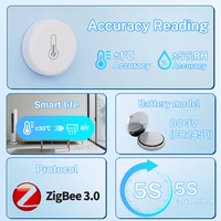 1~4pcs Tuya Zigbee 3.0 Temperature Humidity Sensor for Smart Home via SmartLife APP Remote Control Works with Yandex Alexa - Image 4