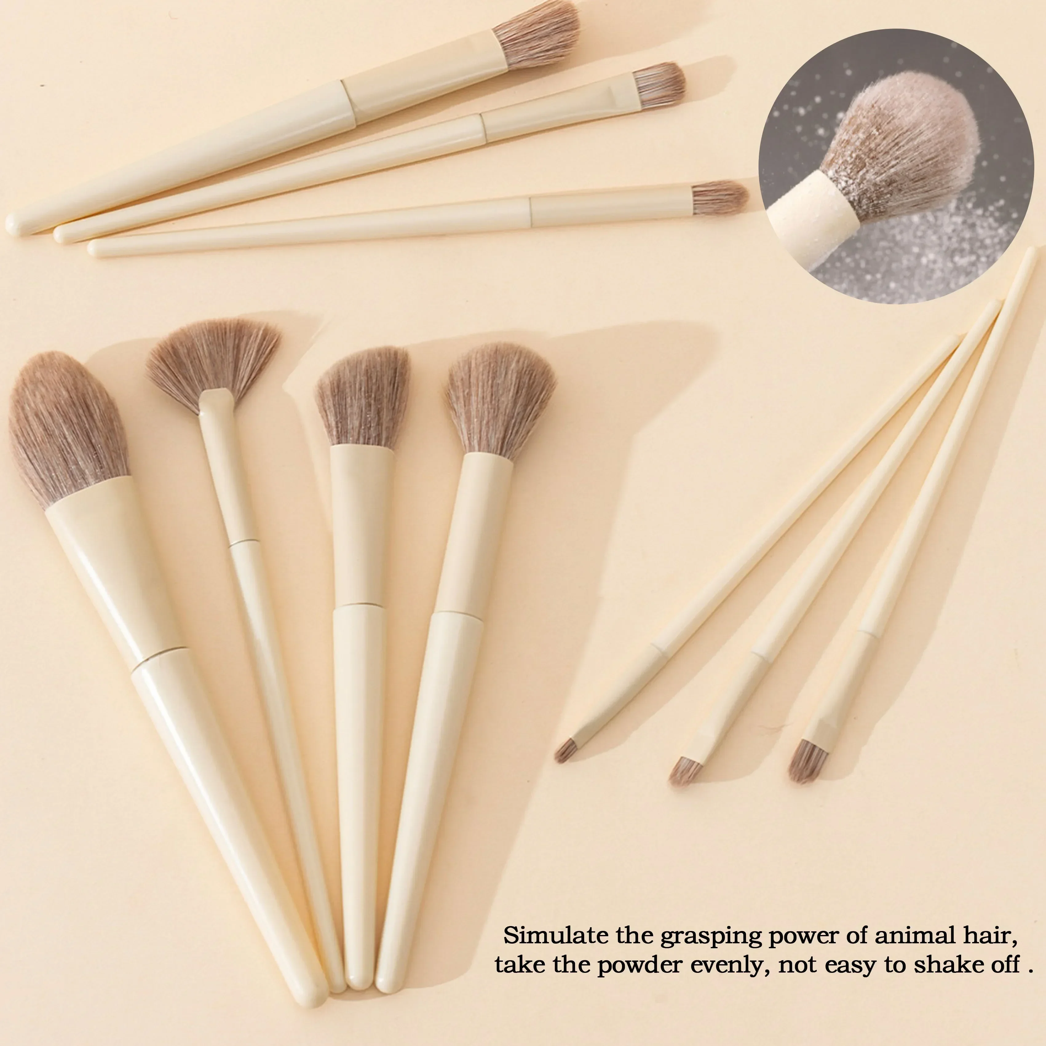 Creamy Makeup Brush Sets 10 A Complete Set of Ultra-Soft Contouring Brushes Concealer for Beginners makeup brushes makeup set makeup tool set