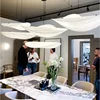 Nordic Wabi Sabi Pendant Lamp for Bedroom Living Dining Home Decoration Designer Scandinavian White Led Hanging Chandelier Light 1