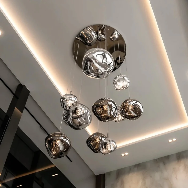 Nordic Lava Loft LED Pendant Light Modern Light LED Lighting Living Room Indoor Decor Home Fixtures Kitchen Hanging Pendant Lamp 4